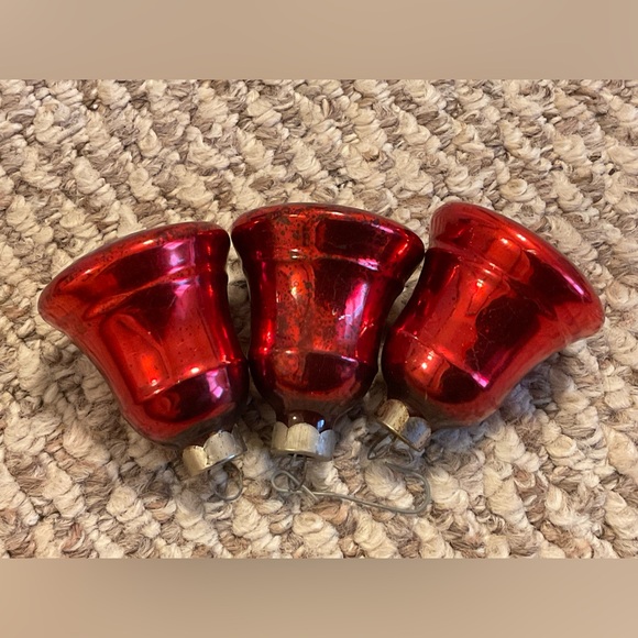 Vintage Shiny Brite Mercury Glass Christmas Ornaments - Set of 11 - Picture 11 of 16